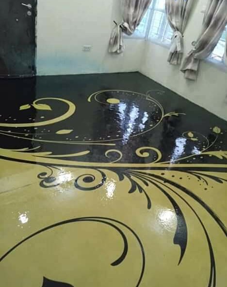 Epoxy flooring flooring